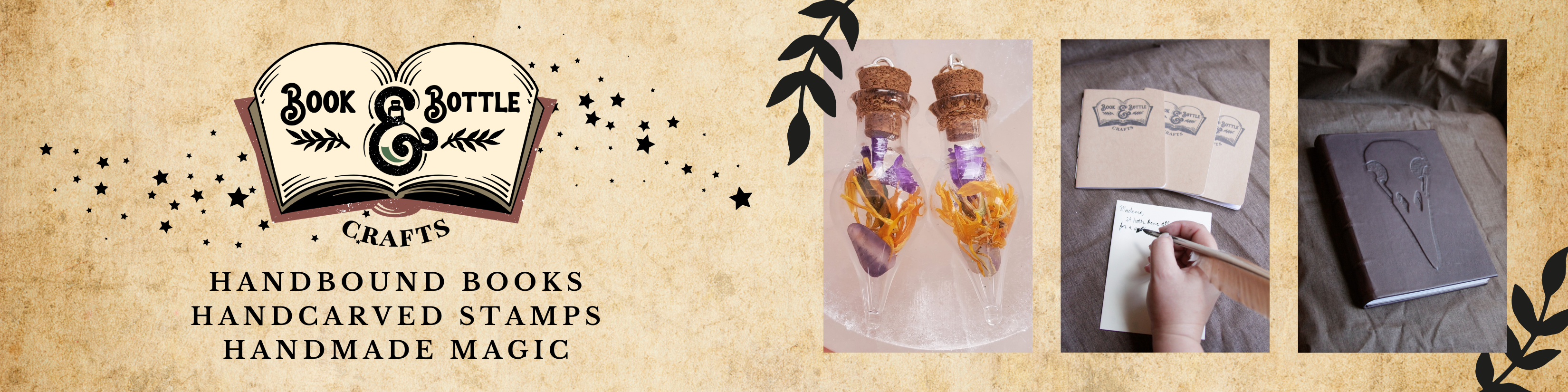 Book & Bottle Crafts